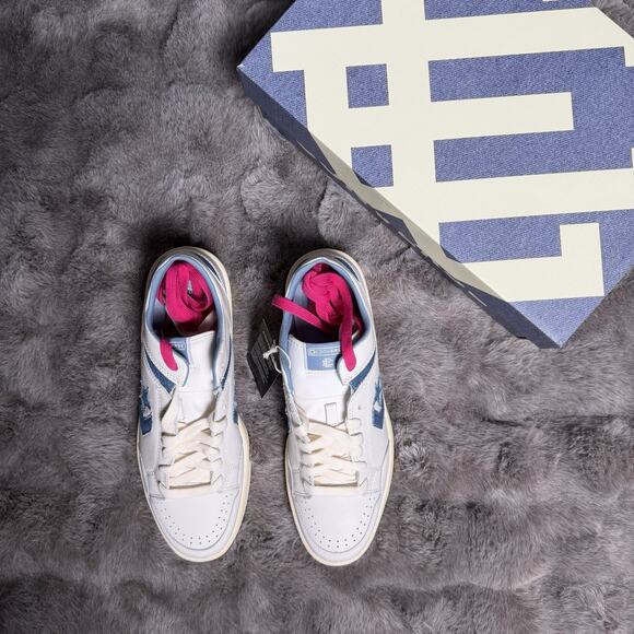 Converse Weapon Ox Eric Emanuel Denim Vintage White Sneakers Size 10.5 Brand New main image 5